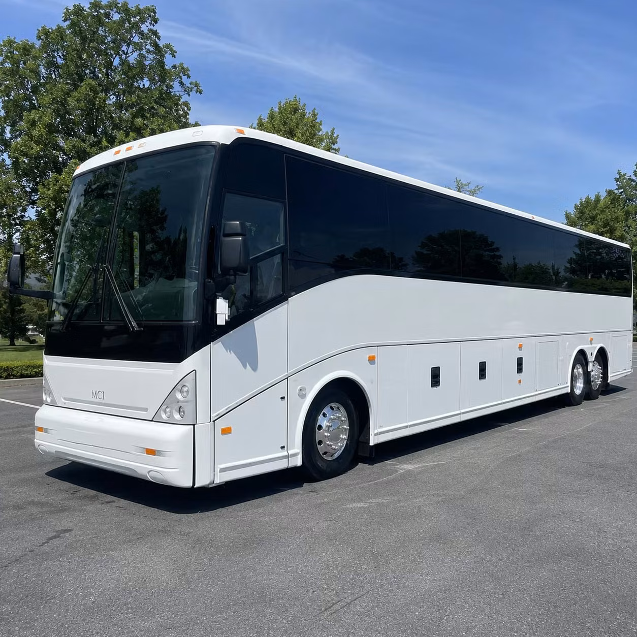 bus rental options for charlotte trips