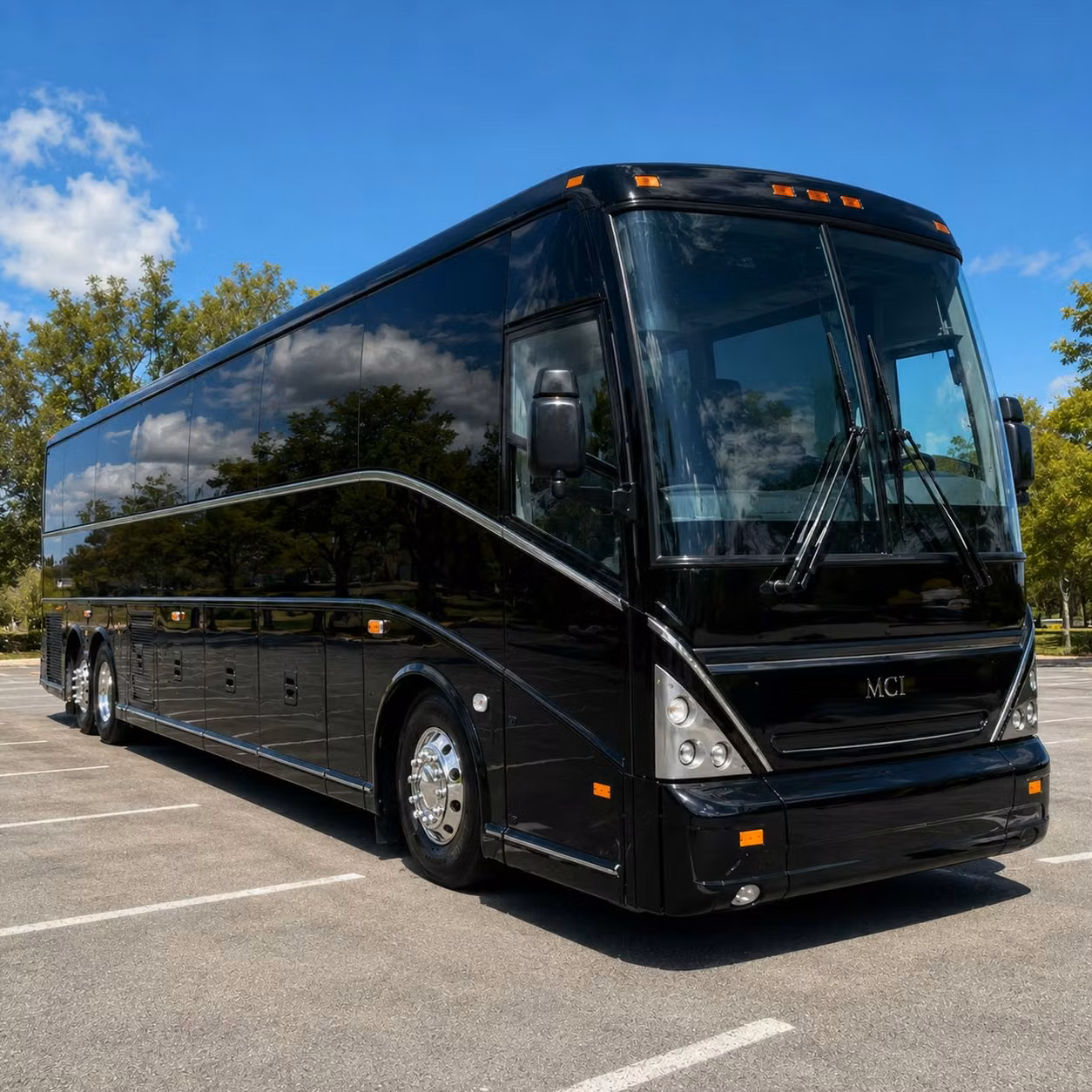 how trip distance and duration affect charter bus rates in charlotte