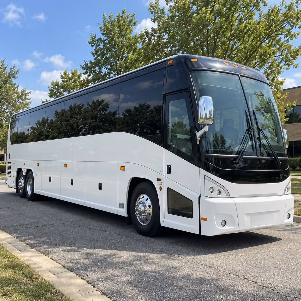 one bus keeps the whole group together on nature and outdoor field trips around charlotte