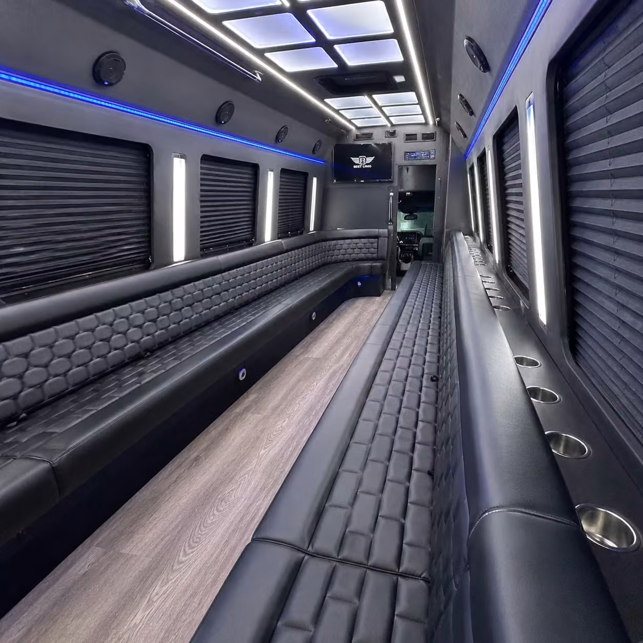 party bus interior