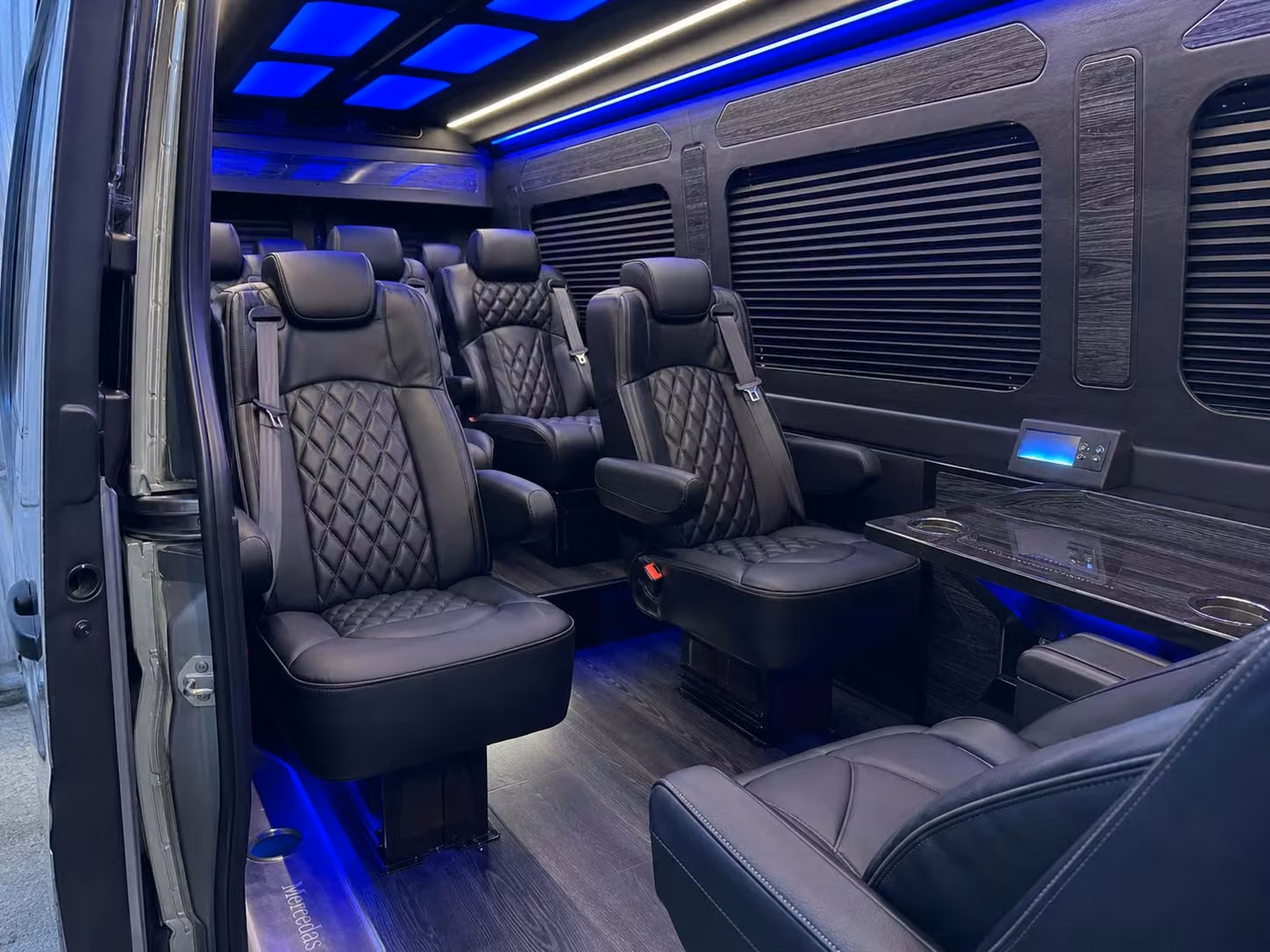 sprinter van transportation for groups and events across charlotte